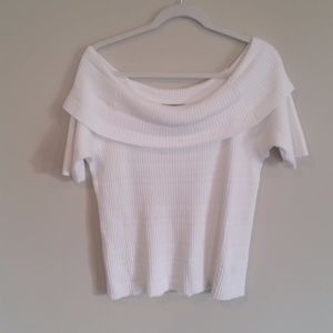 White Lane Bryant Off Shoulder top 18/20  NWT